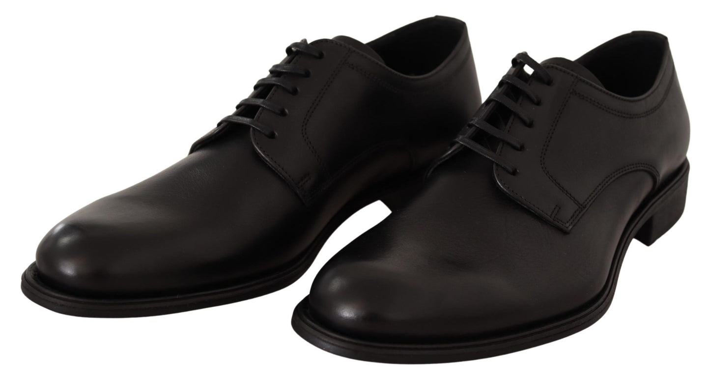 Chaussures formelles derby noires Dolce &amp; gabbana