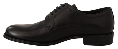 Chaussures formelles derby noires Dolce &amp; gabbana