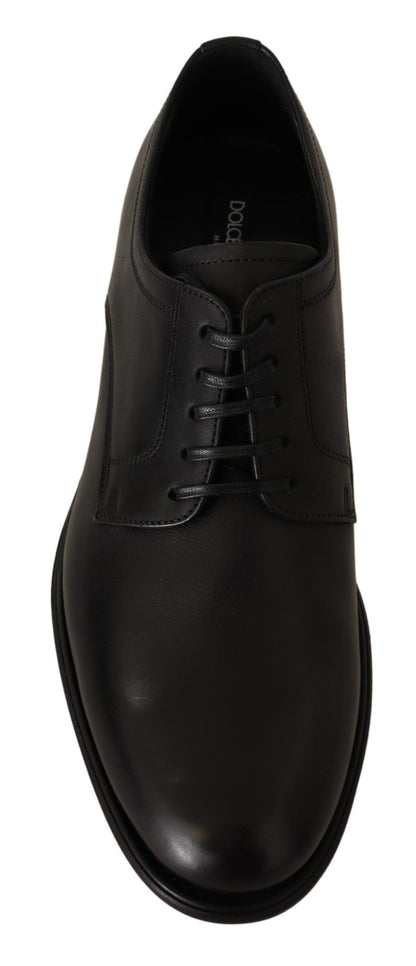 Chaussures formelles derby noires Dolce &amp; gabbana