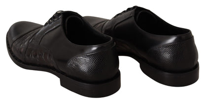 Bouts d'ailes Oxford Derby noirs Dolce &amp; Gabbana