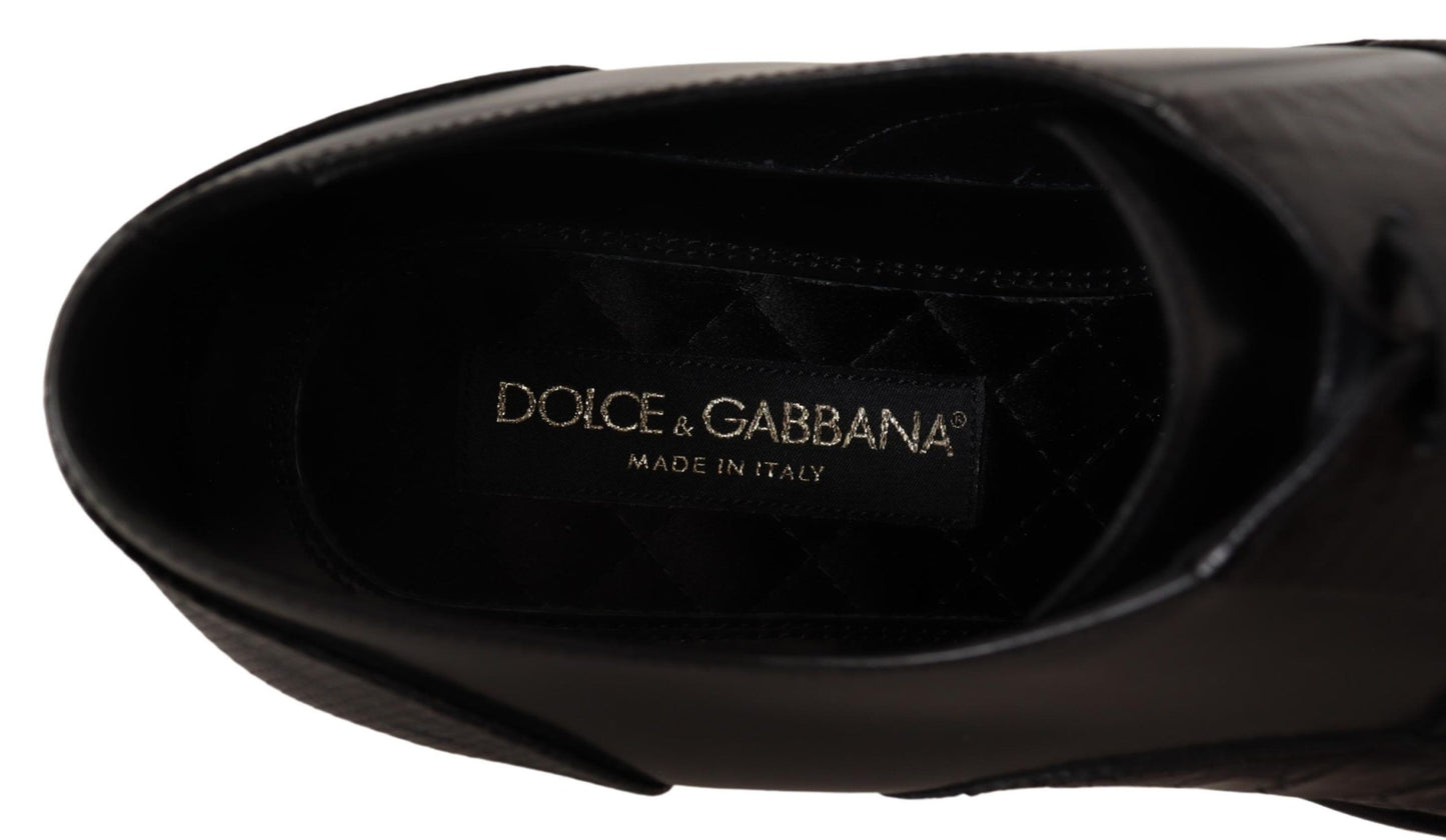 Bouts d'ailes Oxford Derby noirs Dolce &amp; Gabbana