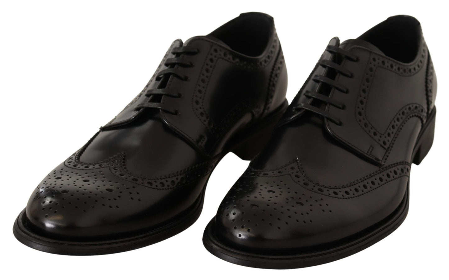 Dolce &amp; gabbana - chaussures richelieu derby à bout d'aile