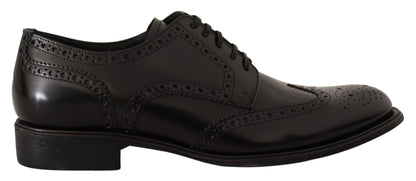 Dolce &amp; gabbana - chaussures richelieu derby à bout d'aile