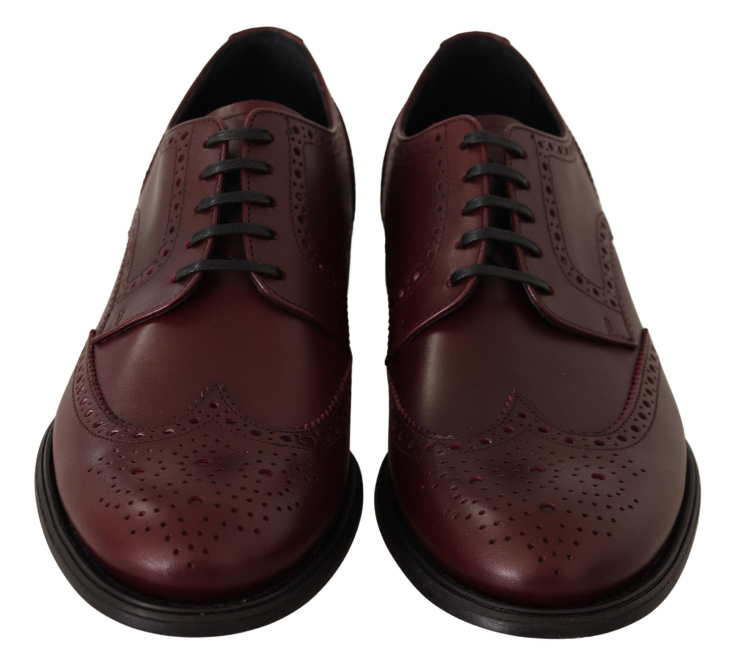 Derbies Dolce &amp; Gabbana en cuir bordeaux