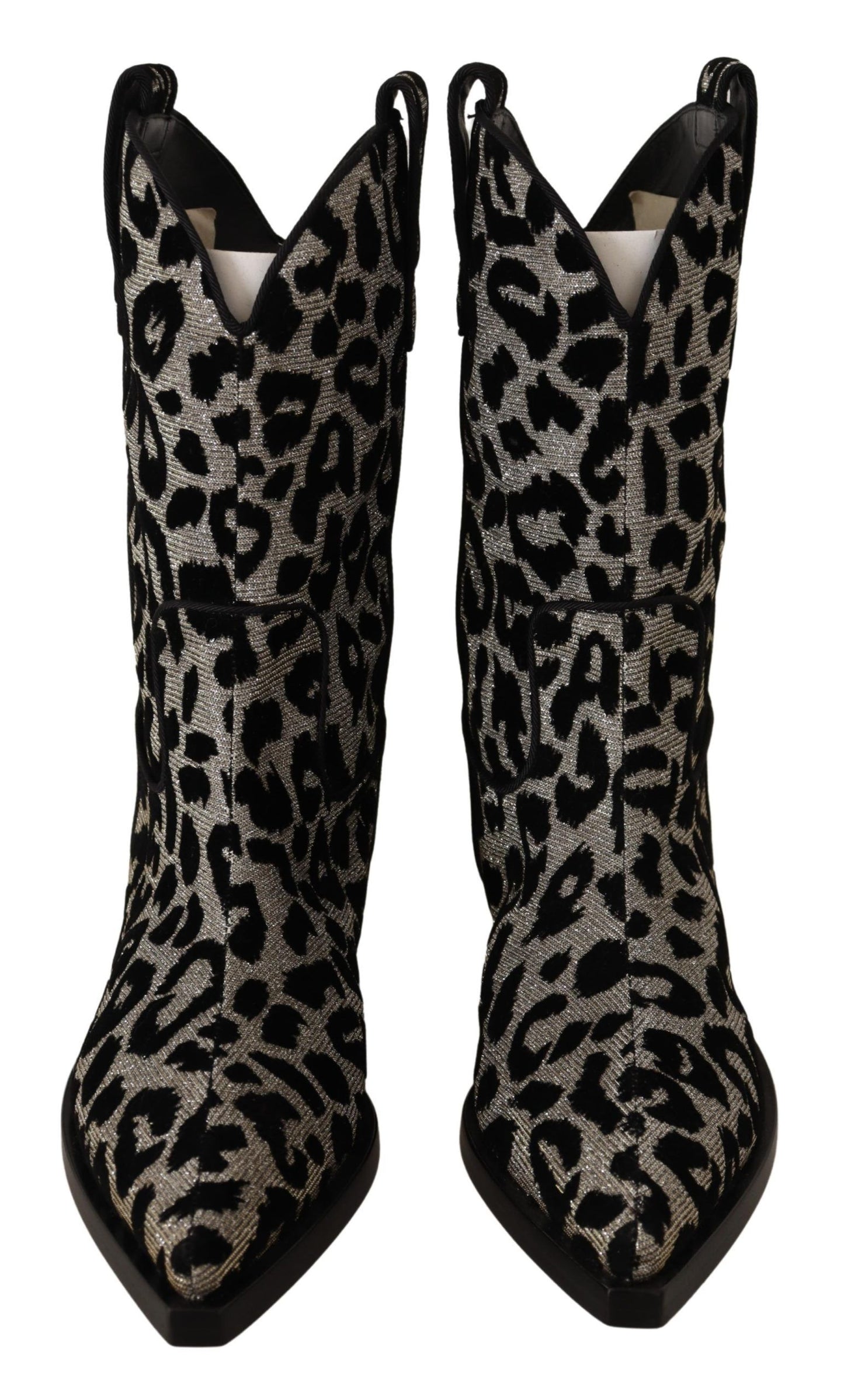 Dolce &amp; gabbana bottes mi-mollet à imprimé léopard