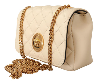 Versace - Sac bandoulière en cuir nappa - Blanc pur