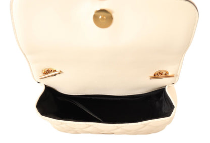 Versace - Sac bandoulière en cuir nappa - Blanc pur