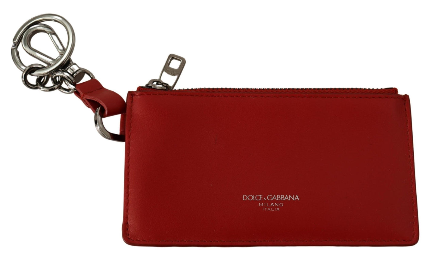 Dolce &amp; Gabbana - Porte-clés en cuir - Rouge vif