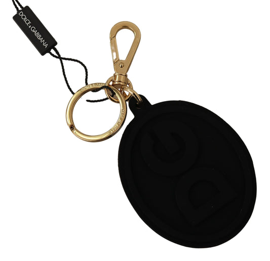 Accessoire porte-clés noir et or Dolce &amp; gabbana