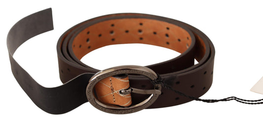 Costume national redéfini : ceinture mode marron