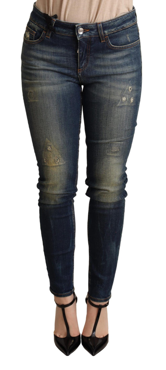 Dolce &amp; gabbana jean skinny bleu foncé coupe slim