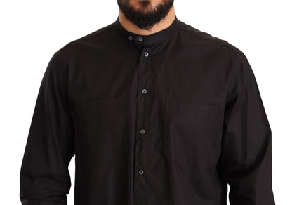 Chemise homme noire 100% coton Dolce &amp; gabbana