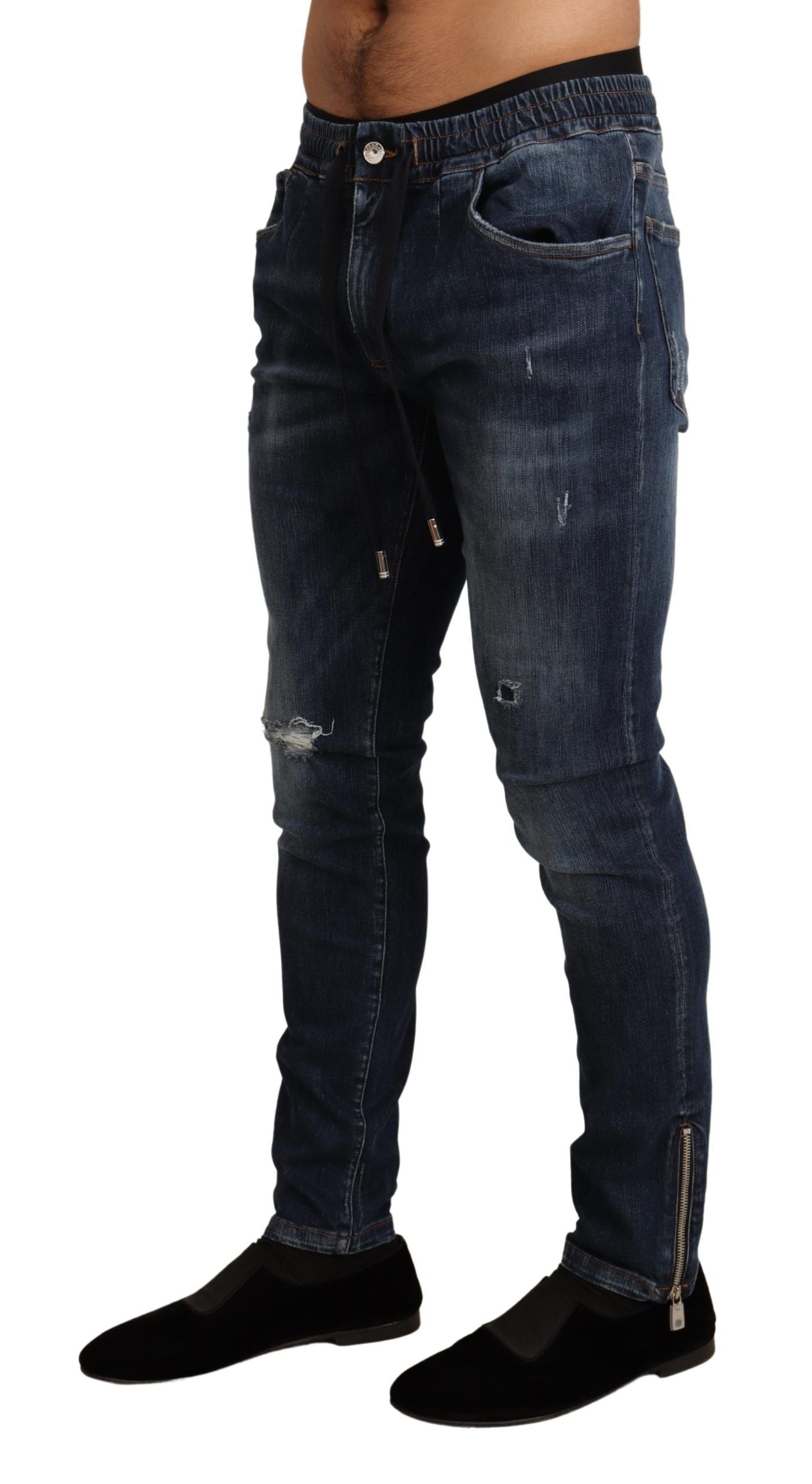 Dolce &amp; gabbana jean skinny bleu foncé