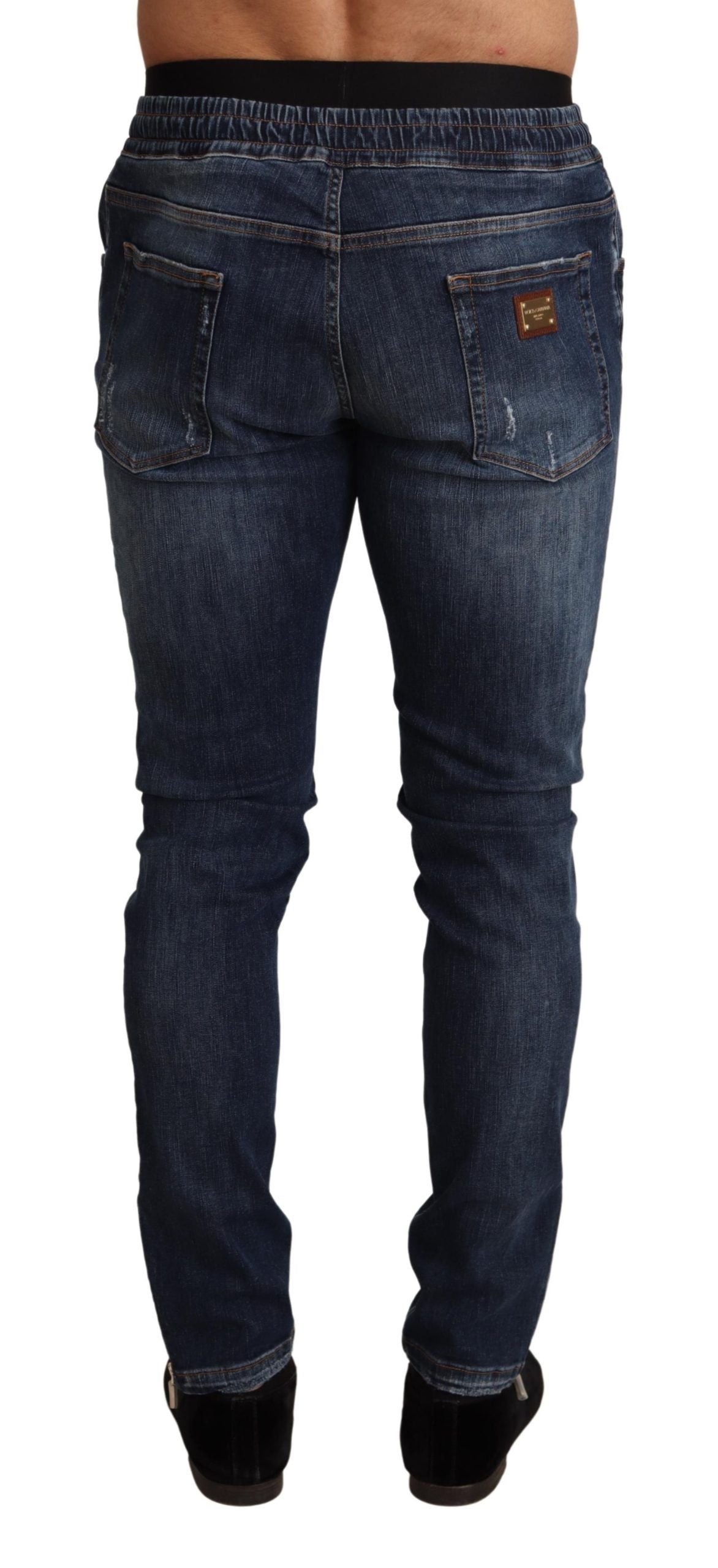 Dolce &amp; gabbana jean skinny bleu foncé