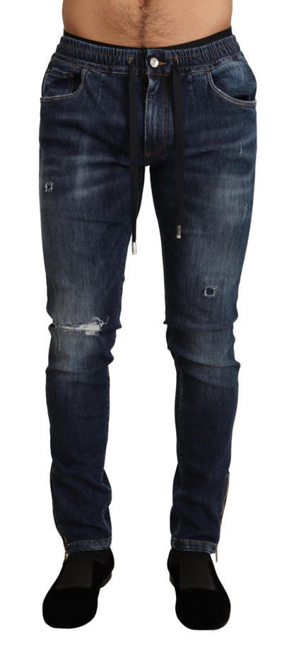 Dolce &amp; gabbana jean skinny bleu foncé