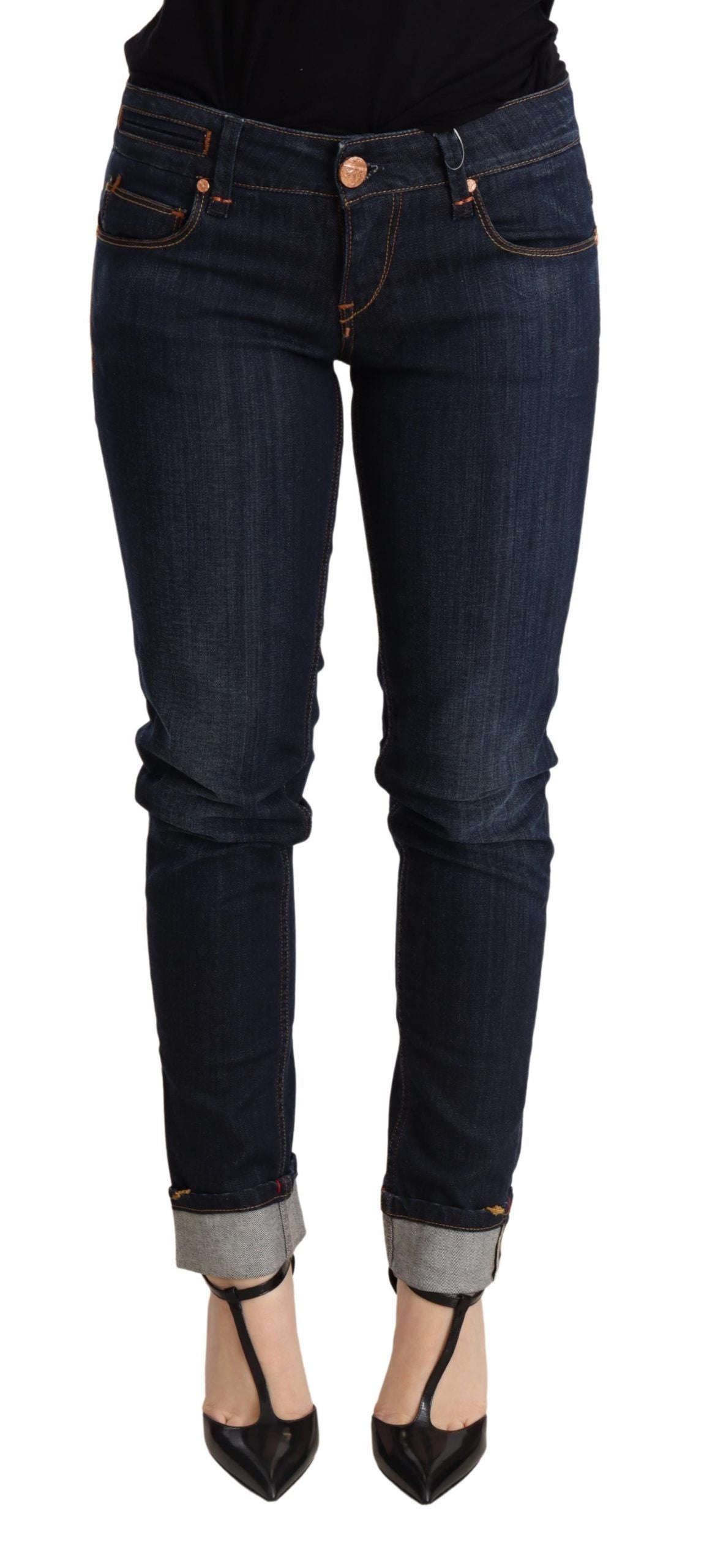 Jean skinny bleu foncé Acht