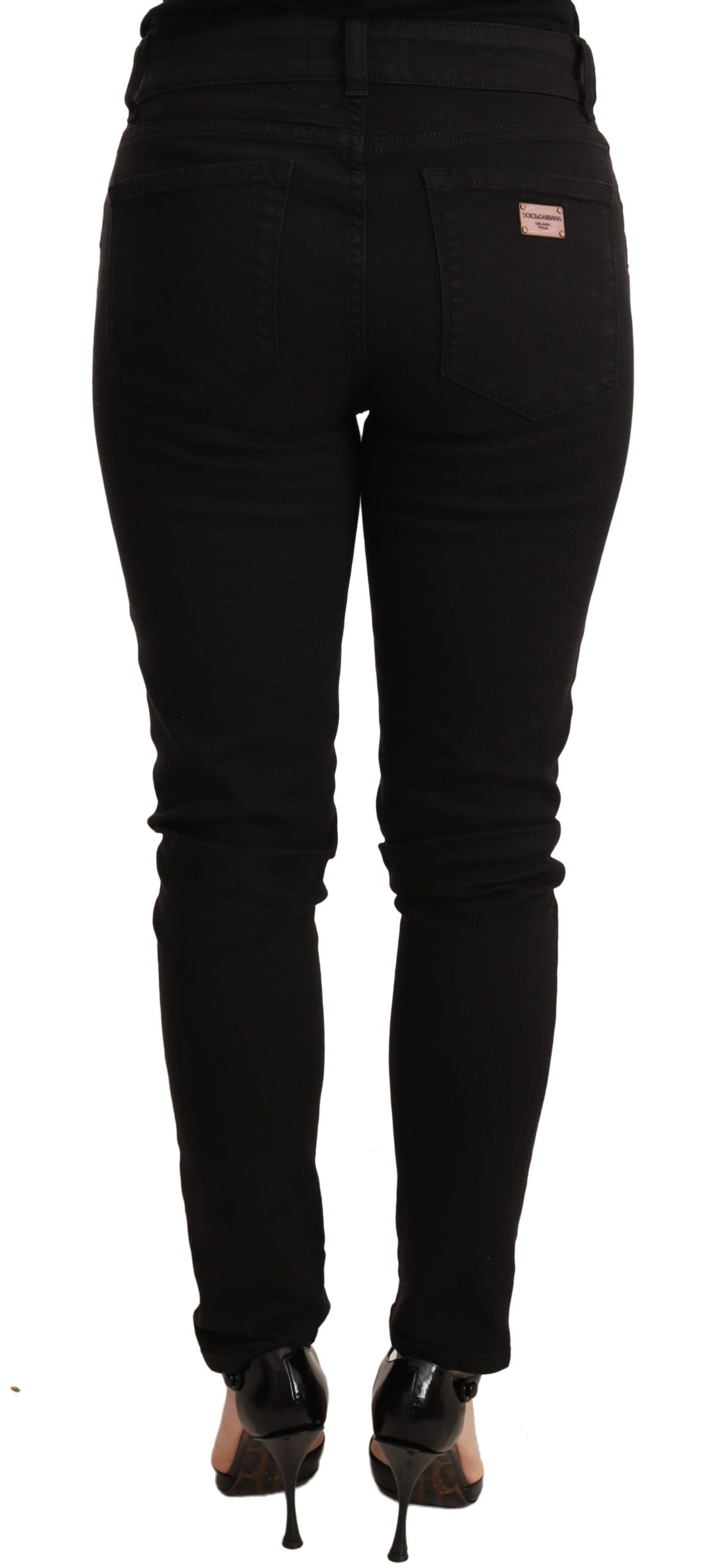 Dolce &amp; Gabbana - Jean skinny slim noir