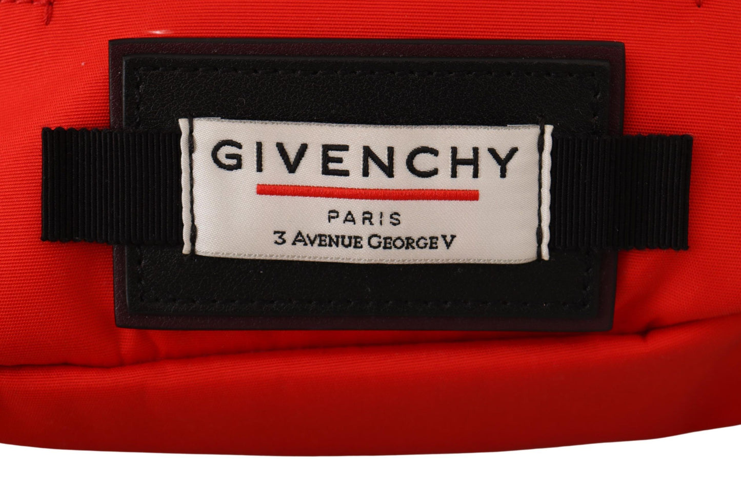 Riñonera grande Downtown de poliamida roja de Givenchy