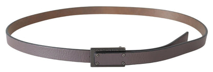 Costume national ceinture de mode en cuir marron