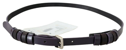 Ceinture mode en cuir violet Gf Ferre