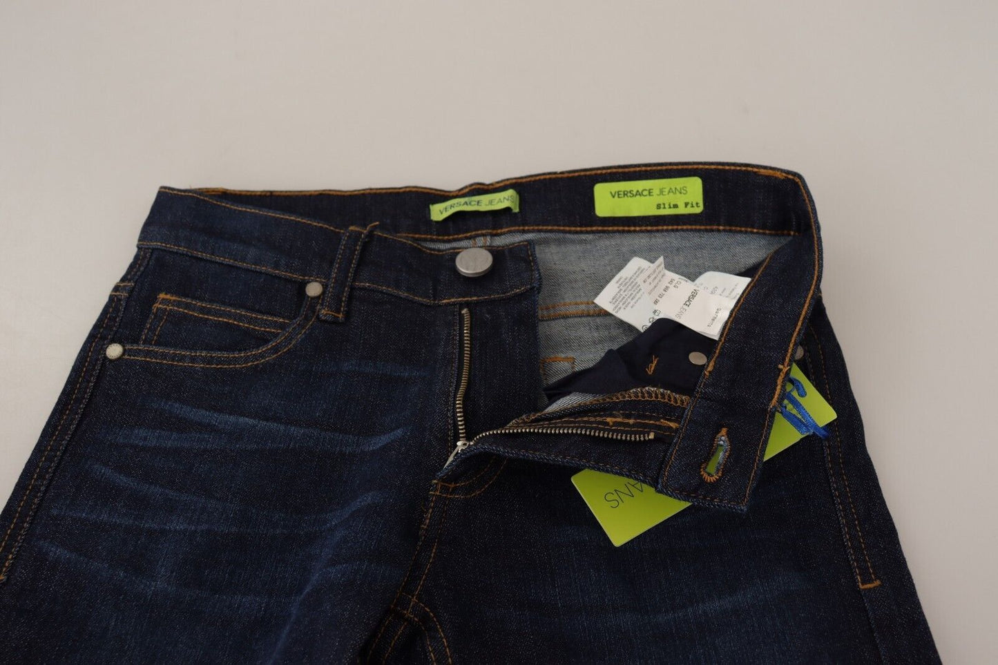 Versace jeans jean skinny taille basse de créateur