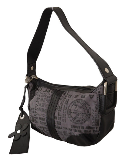 WAYFARER Chic Bolso de hombro de tela gris