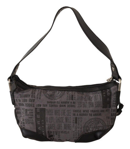 WAYFARER Chic Bolso de hombro de tela gris