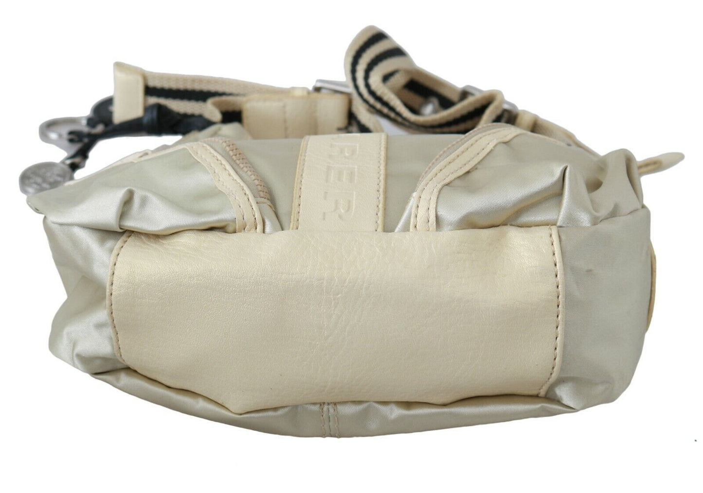 WAYFARER Chic Bolso de hombro de tela blanca - Perfecto para cualquier ocasión