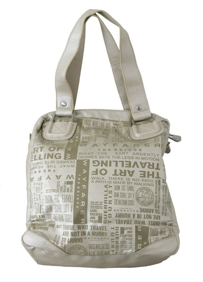 Sac bandoulière Wayfarer en tissu blanc