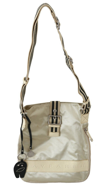 WAYFARER Bolso Chic de Tela Beige