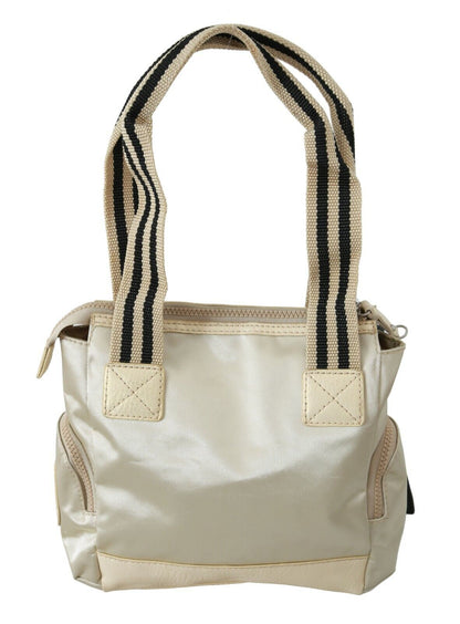 WAYFARER Bolso Chic de Tela Beige