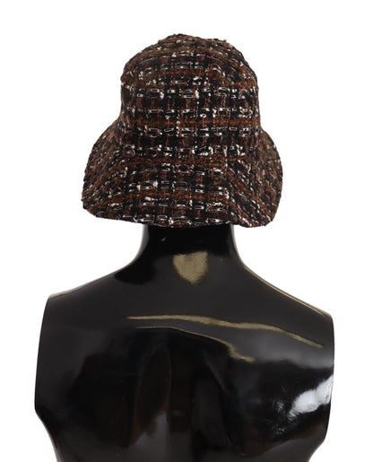 Chapeau bob multicolore tissé Dolce &amp; gabbana