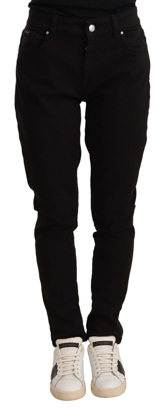 Dolce &amp; gabbana jean skinny noir coupe slim