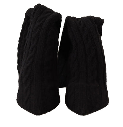 Dolce &amp; Gabbana - Bottines chaussettes extensibles - Noir