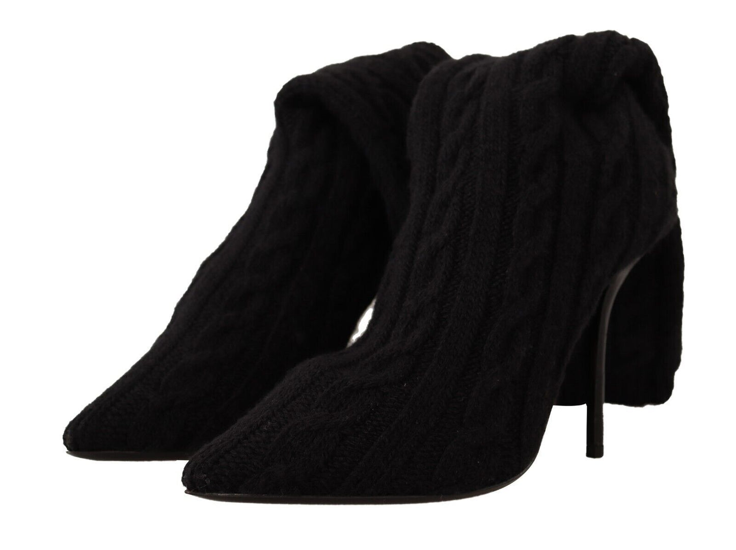 Dolce &amp; Gabbana - Bottines chaussettes extensibles - Noir