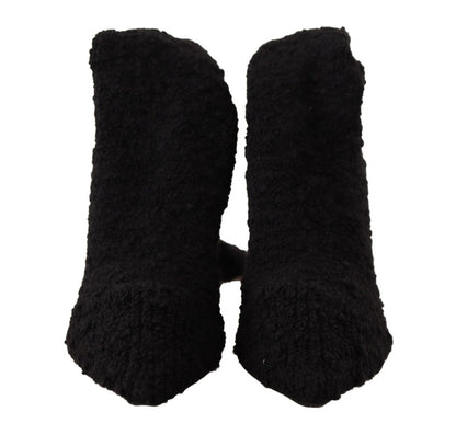 Dolce &amp; Gabbana bottes chaussettes extensibles noires