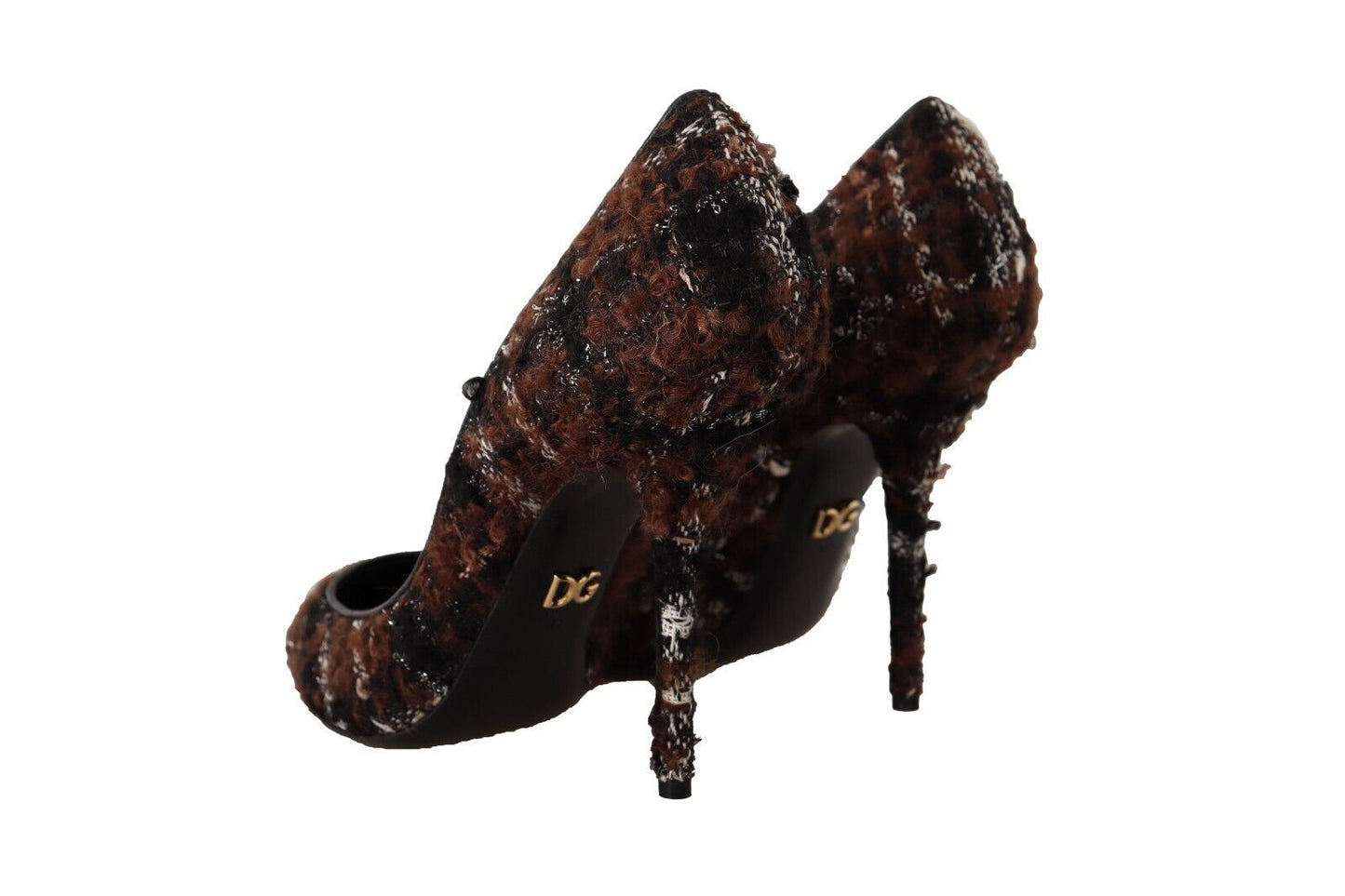 Escarpins en tweed multicolore Dolce &amp; gabbana