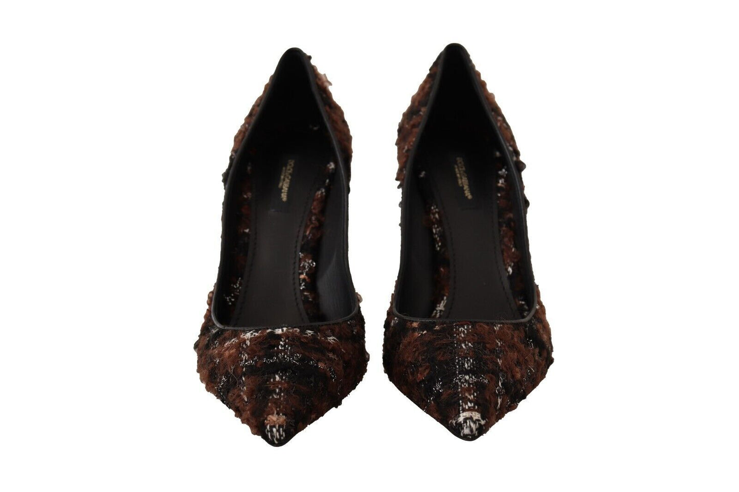 Escarpins en tweed multicolore Dolce &amp; gabbana