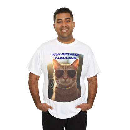 Paw-sitively Fabulous Cat Tee