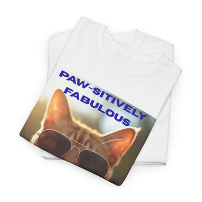 Paw-sitively Fabulous Cat Tee