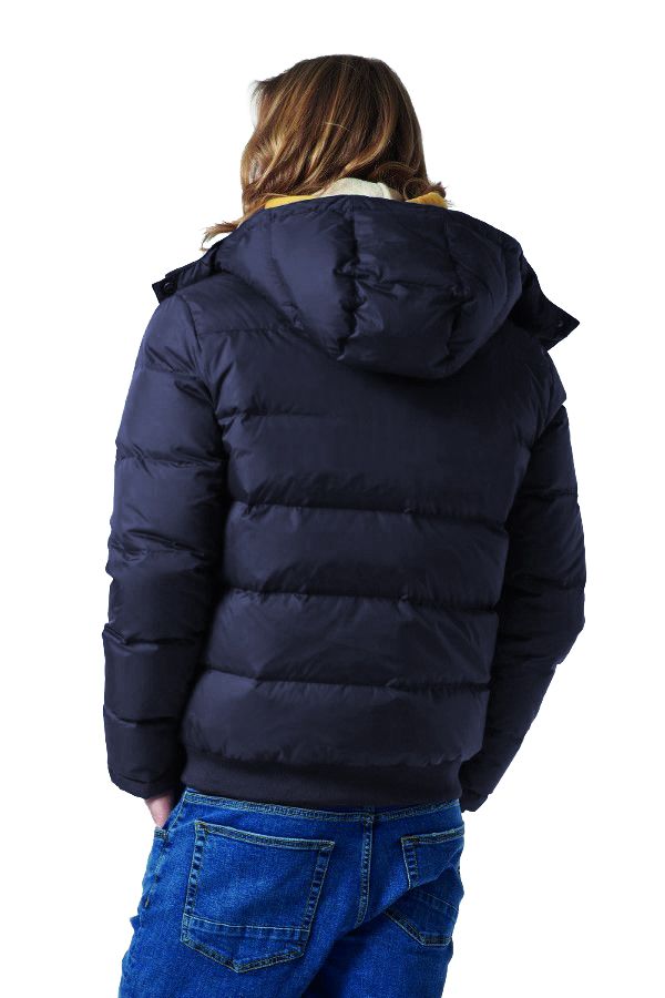 Veste de sport à capuche La Martina en bleu marine