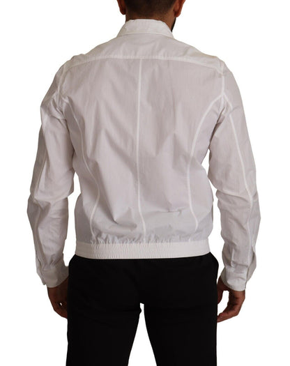 Chemise italienne en coton blanc Dolce &amp; Gabbana