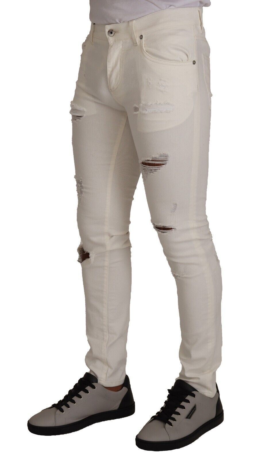 Dolce &amp; Gabbana - Jean skinny blanc