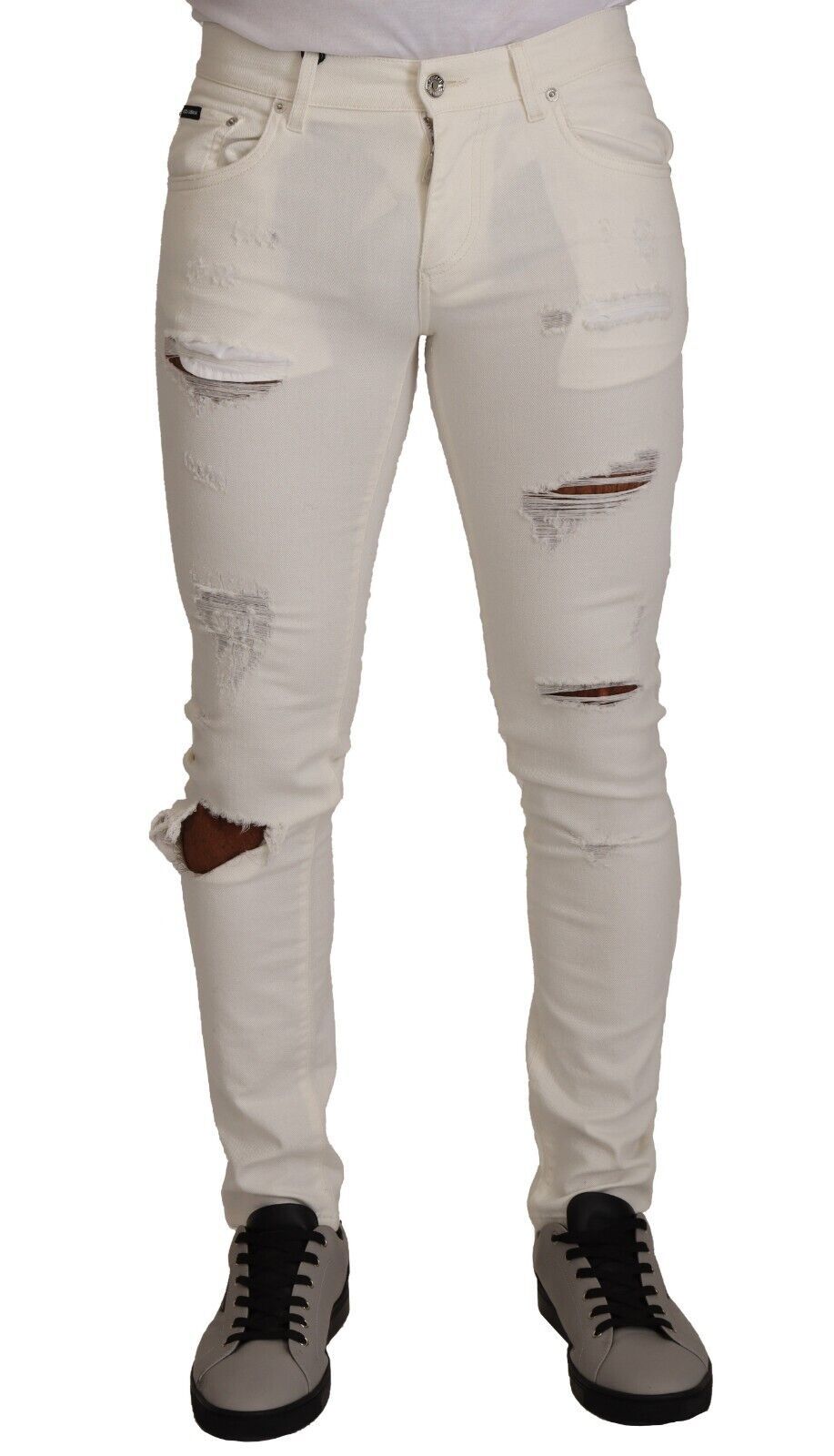 Dolce &amp; Gabbana - Jean skinny blanc