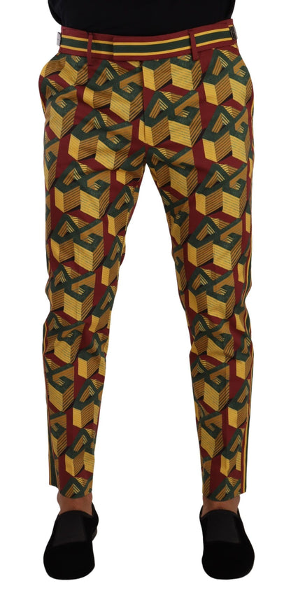 Pantalon fuselé multicolore Dolce &amp; gabbana pour homme