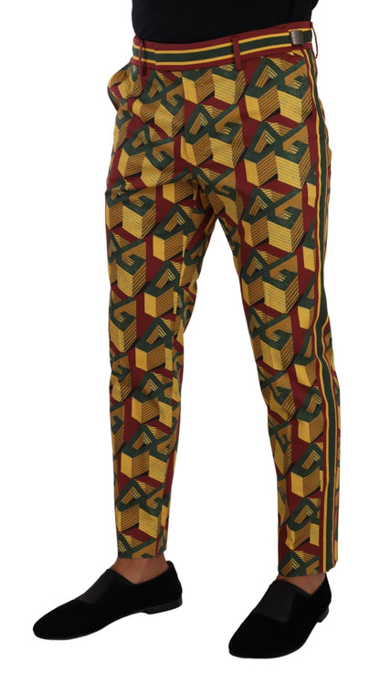 Pantalon fuselé multicolore Dolce &amp; gabbana pour homme