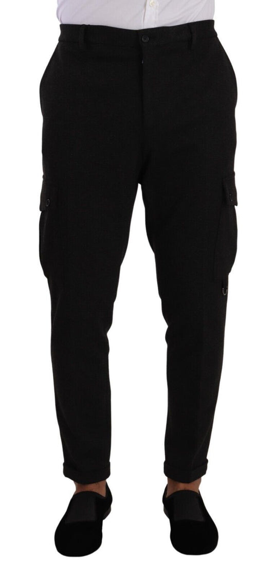 Dolce &amp; Gabbana - Pantalon cargo skinny élégant - Noir intemporel