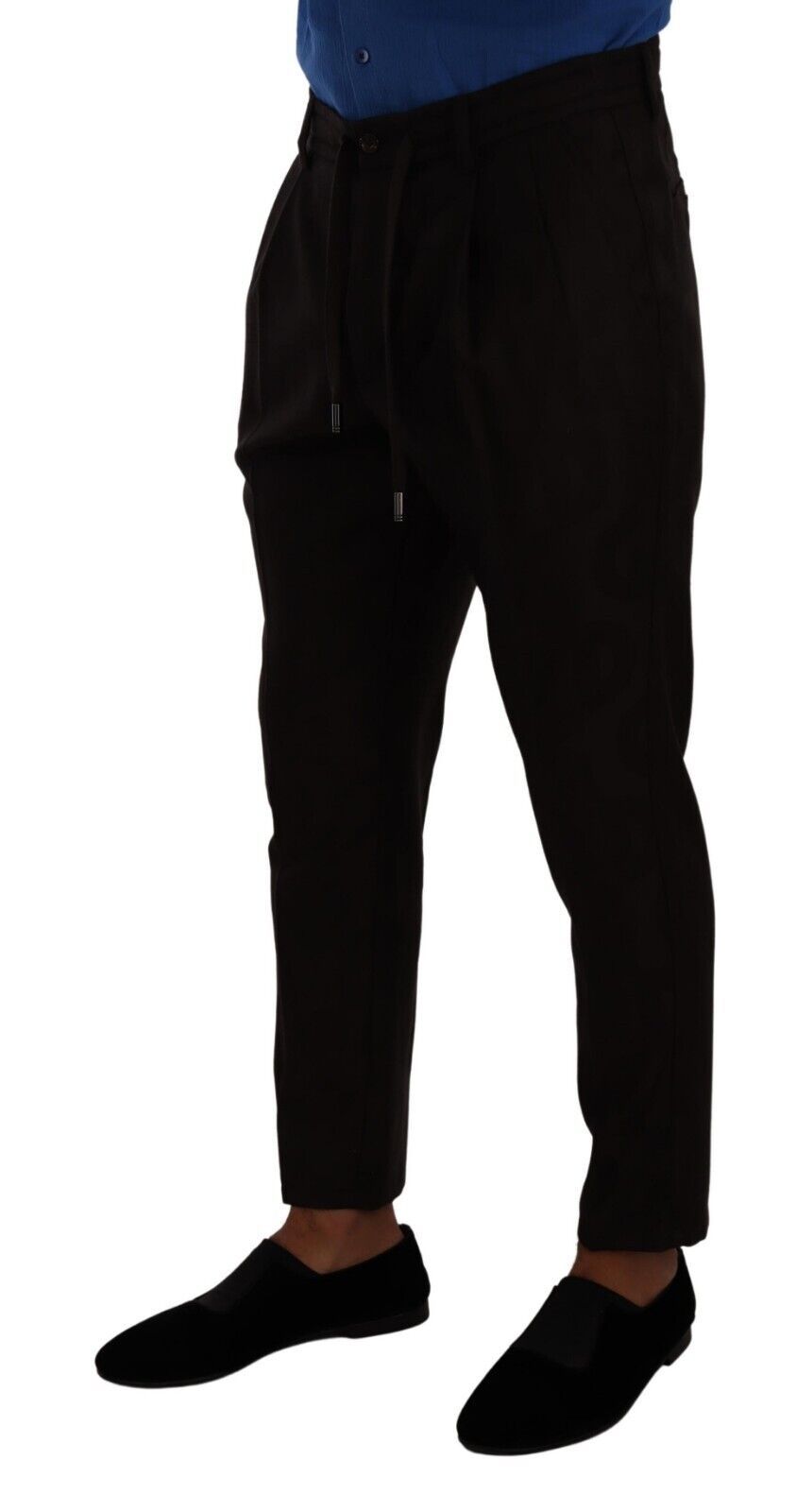 Pantalon de jogging en laine bordeaux Dolce &amp; gabbana