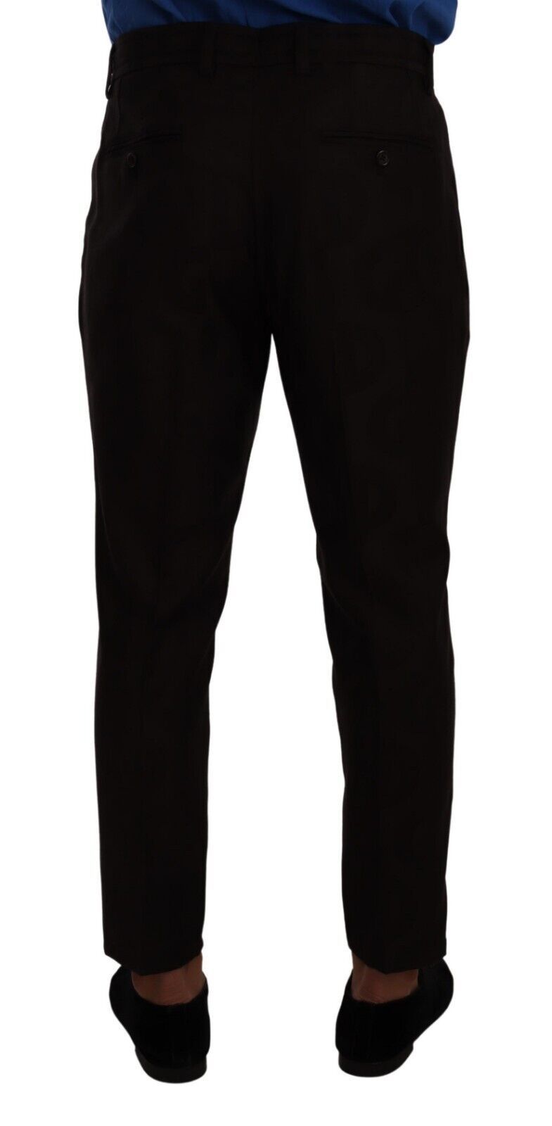 Pantalon de jogging en laine bordeaux Dolce &amp; gabbana