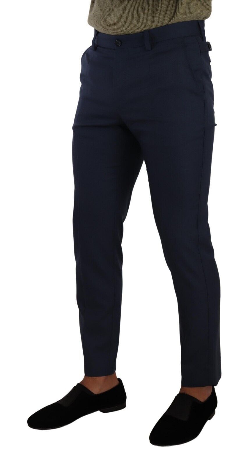 Dolce &amp; gabbana pantalon de costume slim bleu foncé